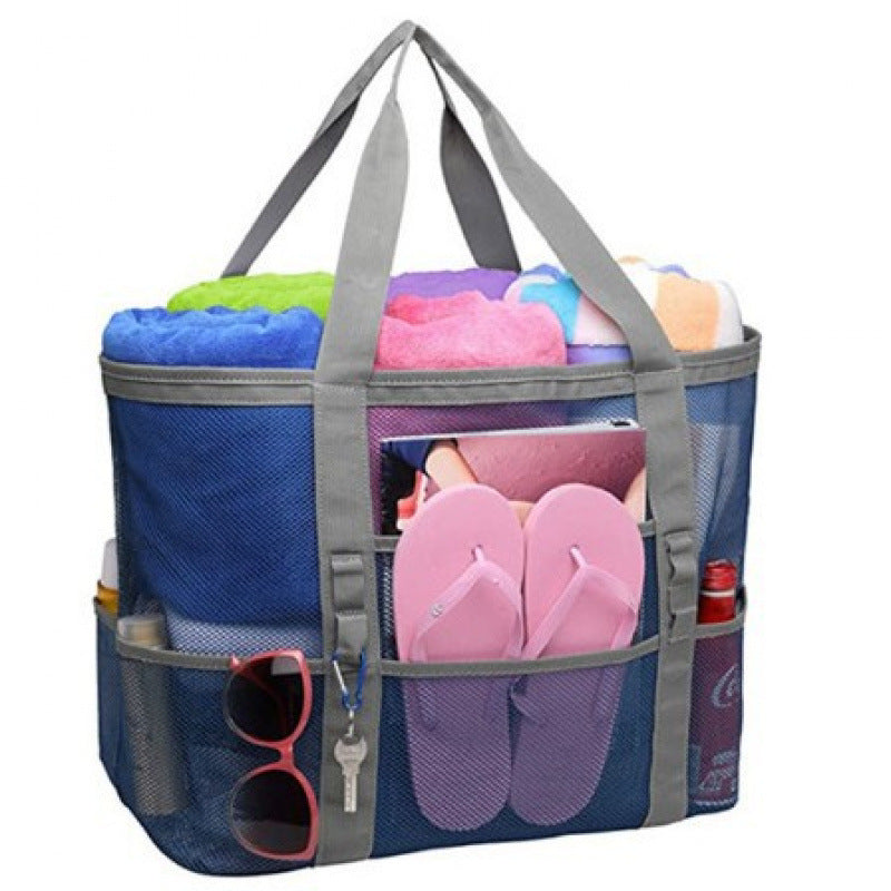 Geräumige Netz-Strandtasche Brehn