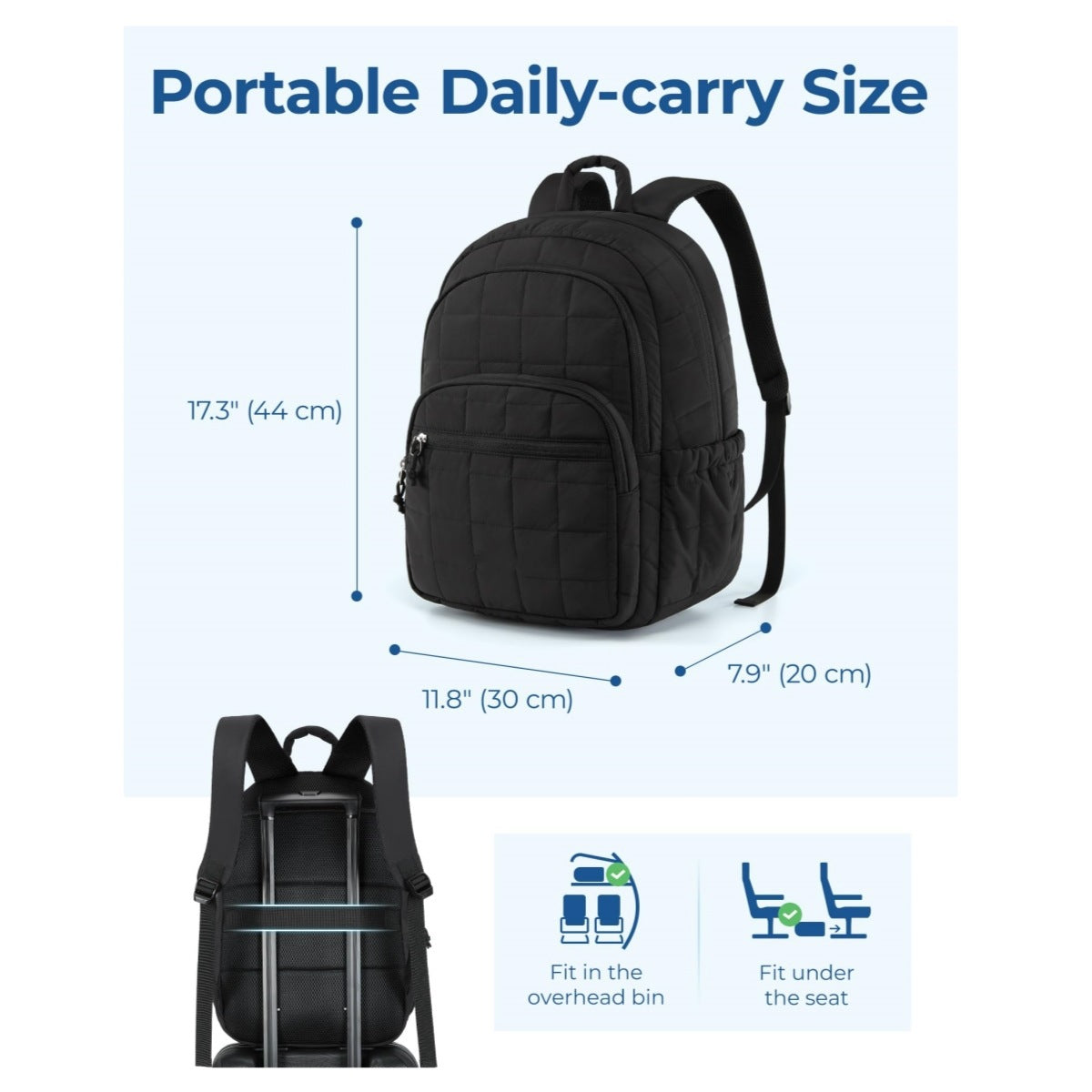 Stilvolle und Gepolsterte Rucksacktasche Brehn
