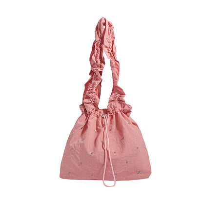 Elegante Versammelte Schlauch-Handtasche