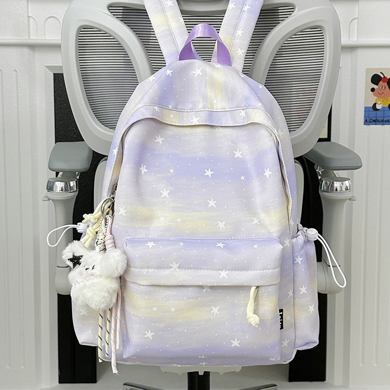 Adorable Stern-Muster Schule Rucksack