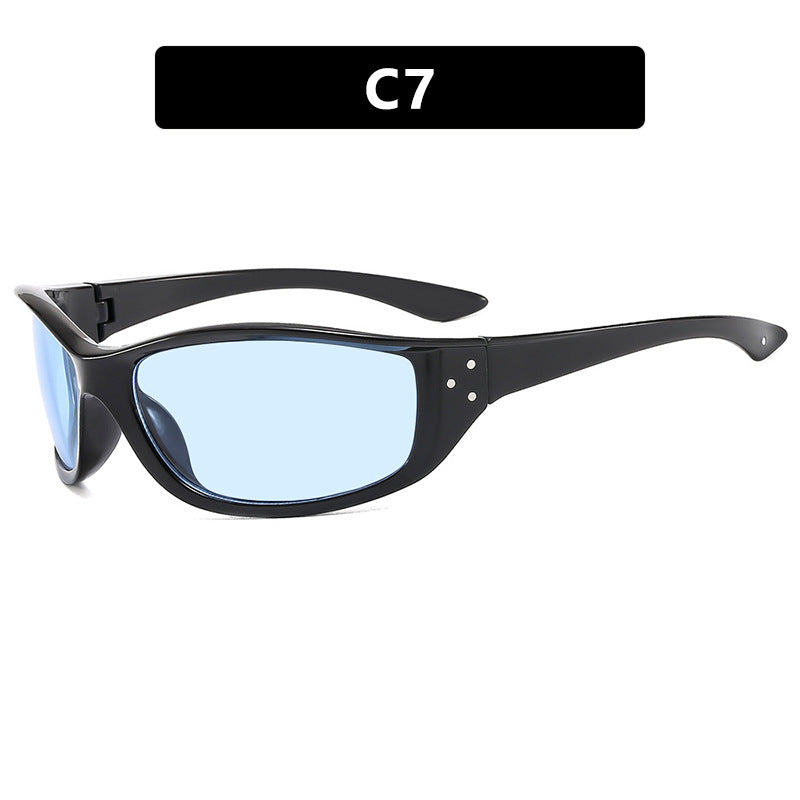 Damen Sportliche Sonnenbrille mit ergonomischem Rahmen und UV-Schutz Brehn