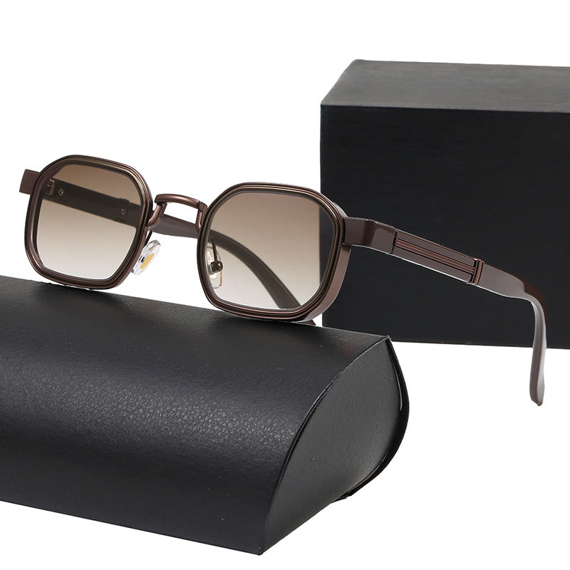 Damen modische quadratische Sonnenbrille mit vielseitigem Design Brehn