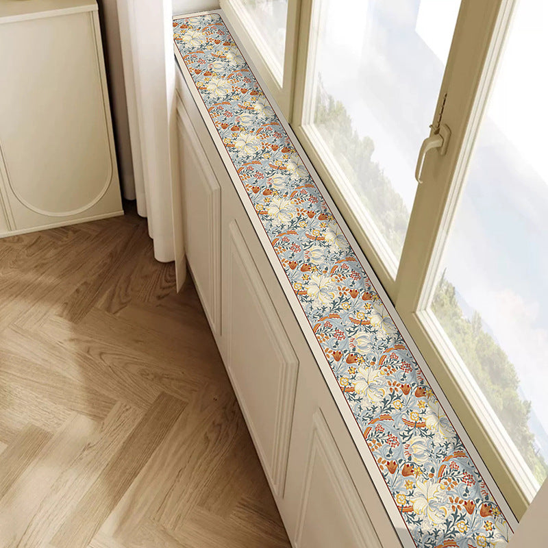 Blumen Dekorativer Fensterbankmatte