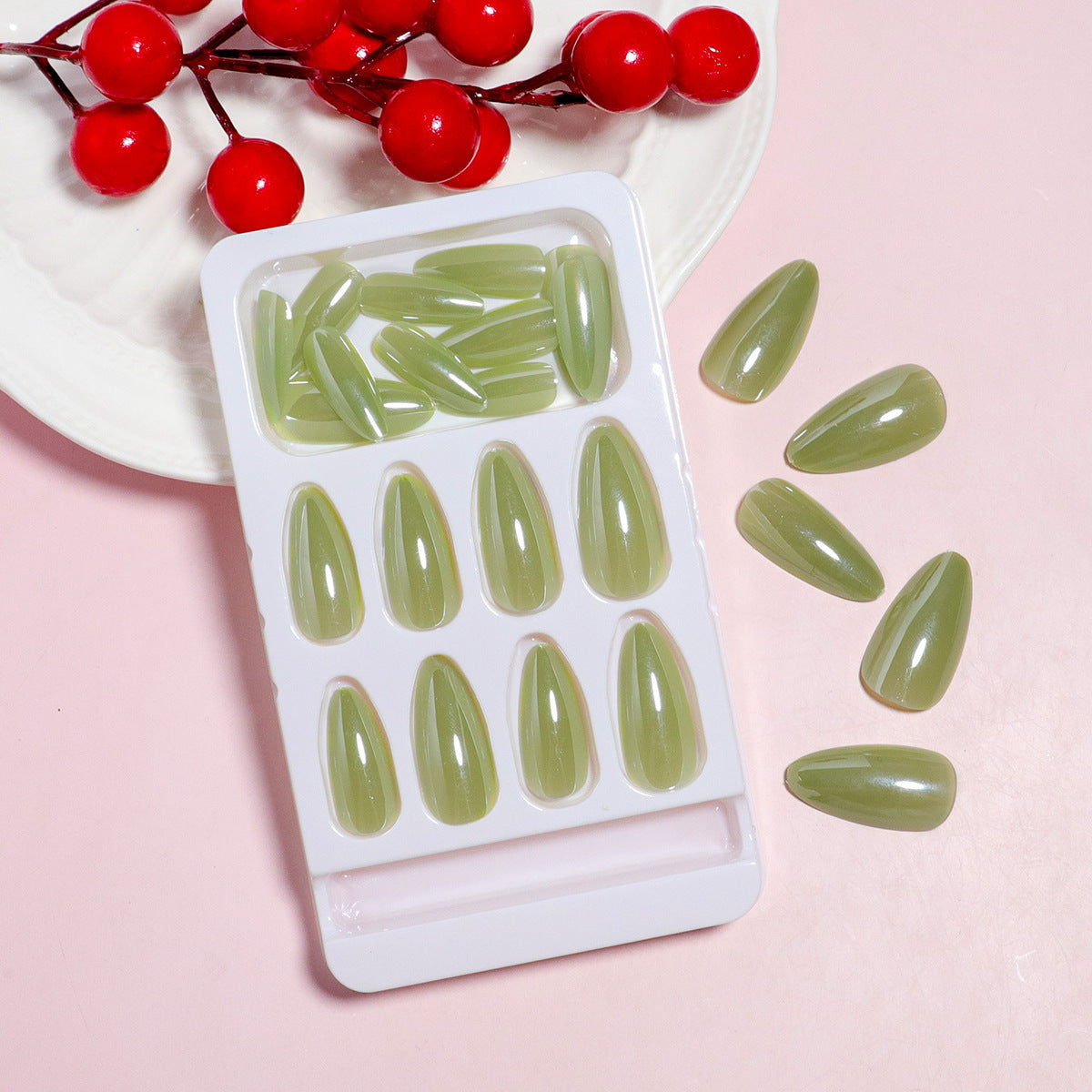 DIY Natürlicher Press-On-Nagel-Kit Brehn
