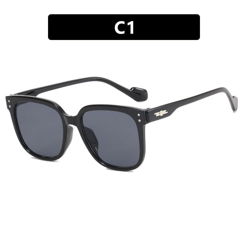 Damen quadratische Sonnenbrille mit trendigem Farbverlauf Brehn