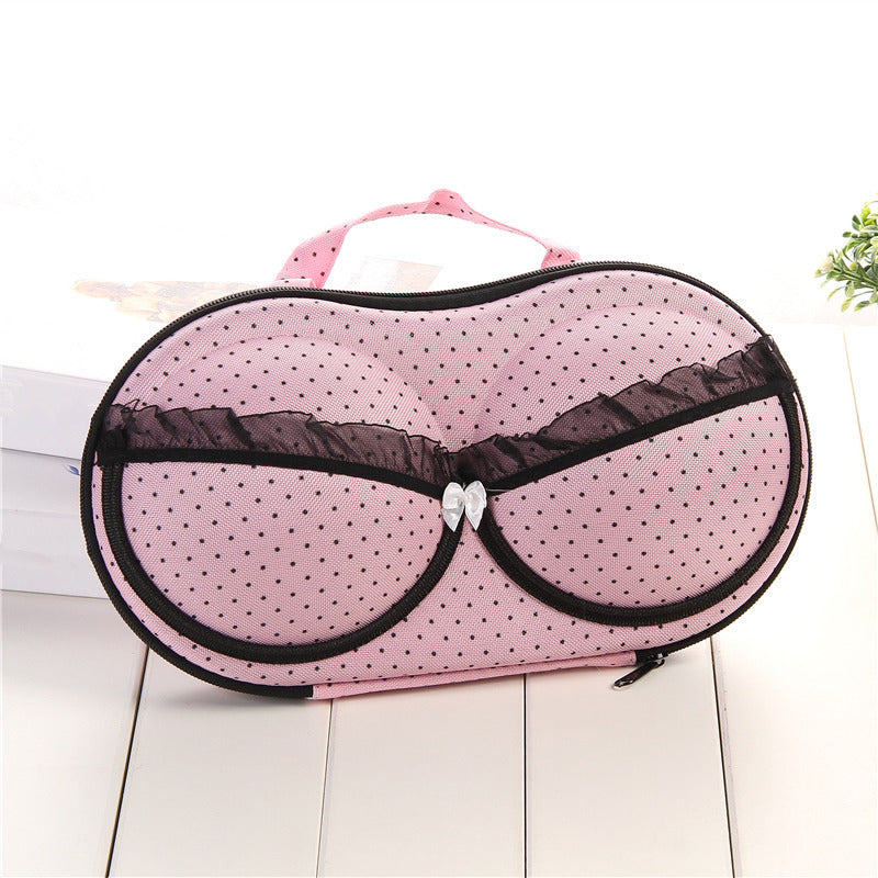 Stylischer gepunkteter Make-up-Organizer Brehn