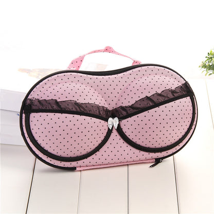 Stylischer gepunkteter Make-up-Organizer Brehn