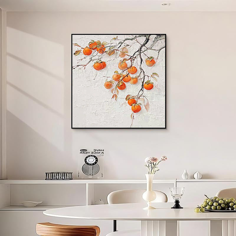 Abstrakte Obstbaum Leinwandkunst