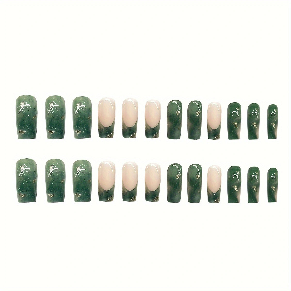 Elegantes Press-On Nagelset Brehn