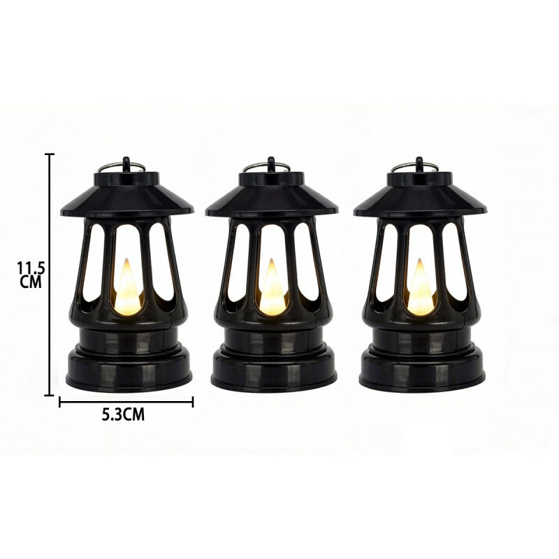 Nostalgische Öl-Laterne mit LED-Beleuchtung Brehn
