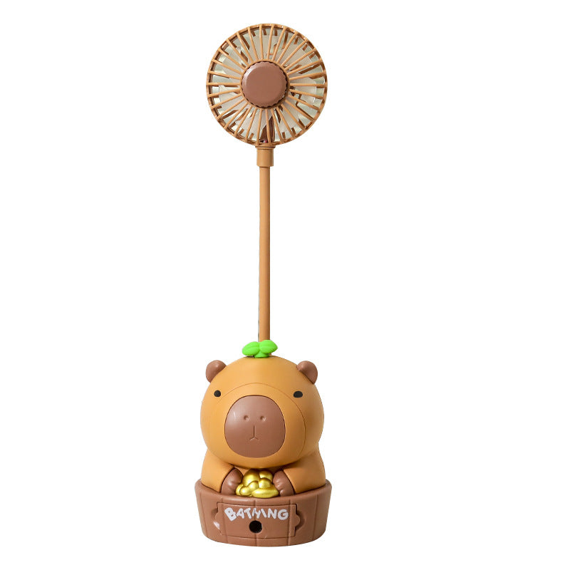 Damen Tragbarer Spielzeugventilator mit Tierdesign Brehn