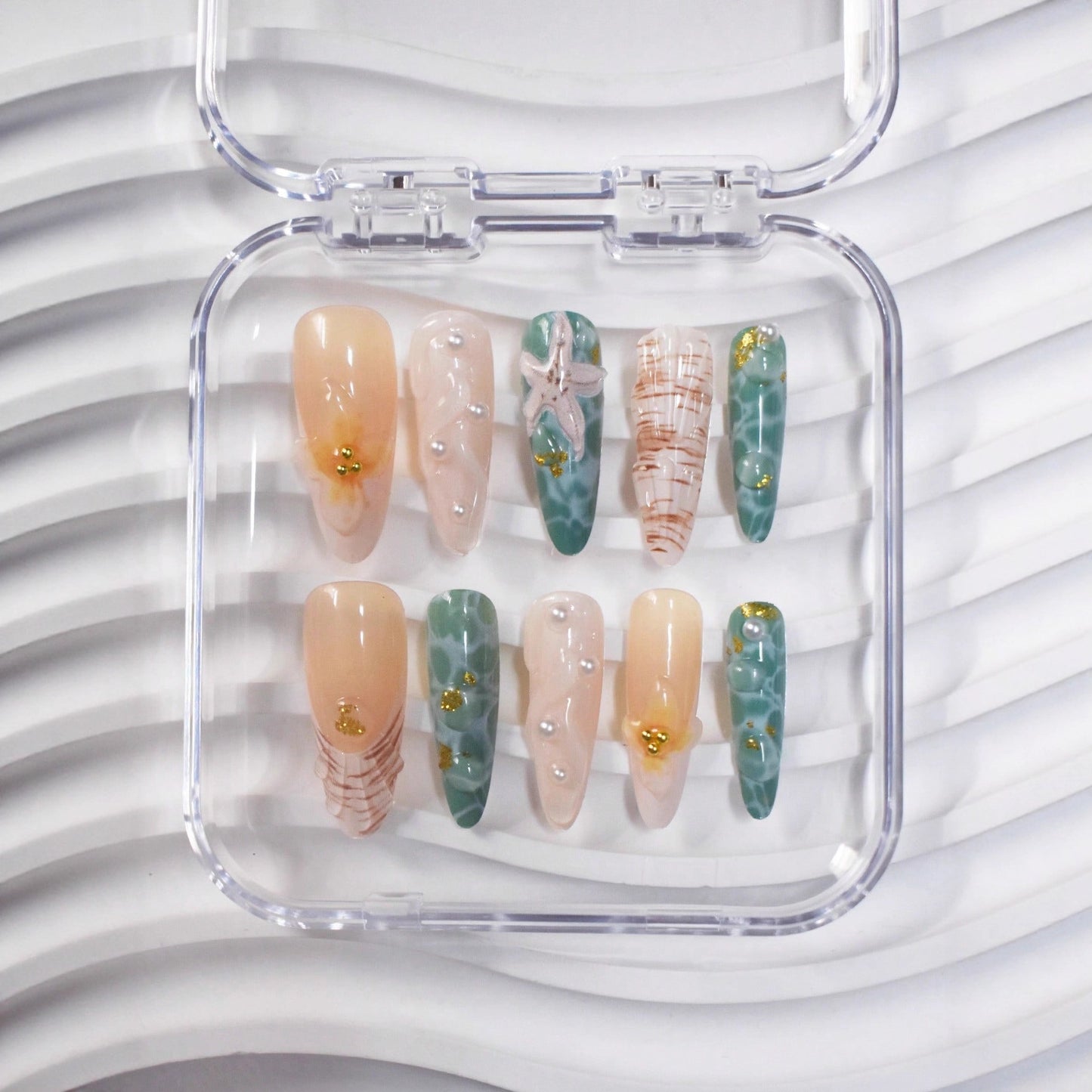 Künstlerisches 3D Nagelkunstset Brehn