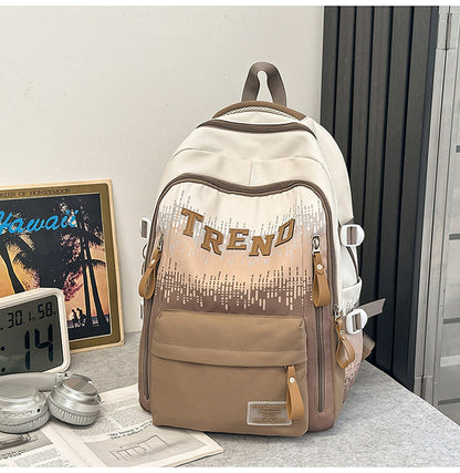 Trendige stilvolle Grafik-Rucksack Brehn