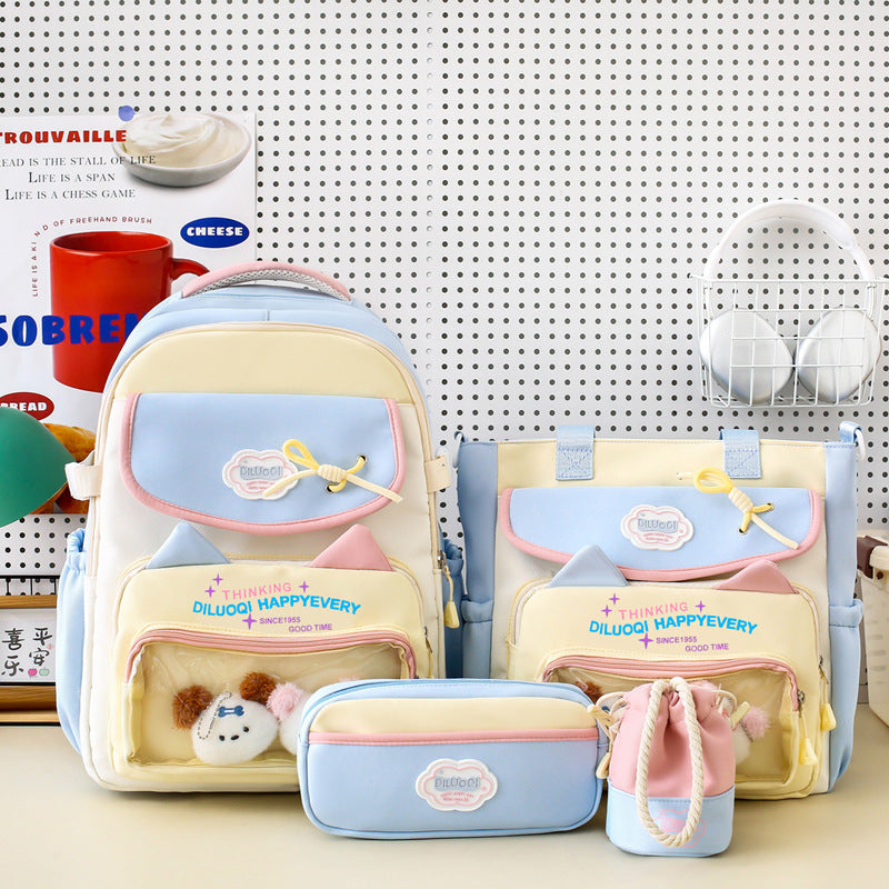 Multi-Funktionale 5-teilige Schulranzen Organizer Set Brehn