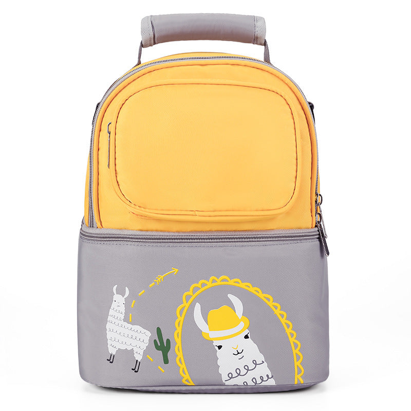 Fun Alpaka-Themen Isolierte Rucksack Brehn