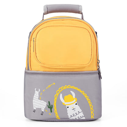 Fun Alpaka-Themen Isolierte Rucksack Brehn