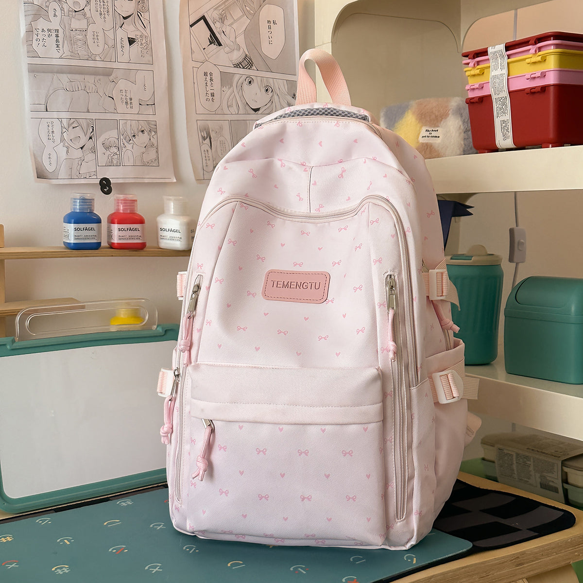 Stylischer Multifunktions-Schulrucksack Brehn