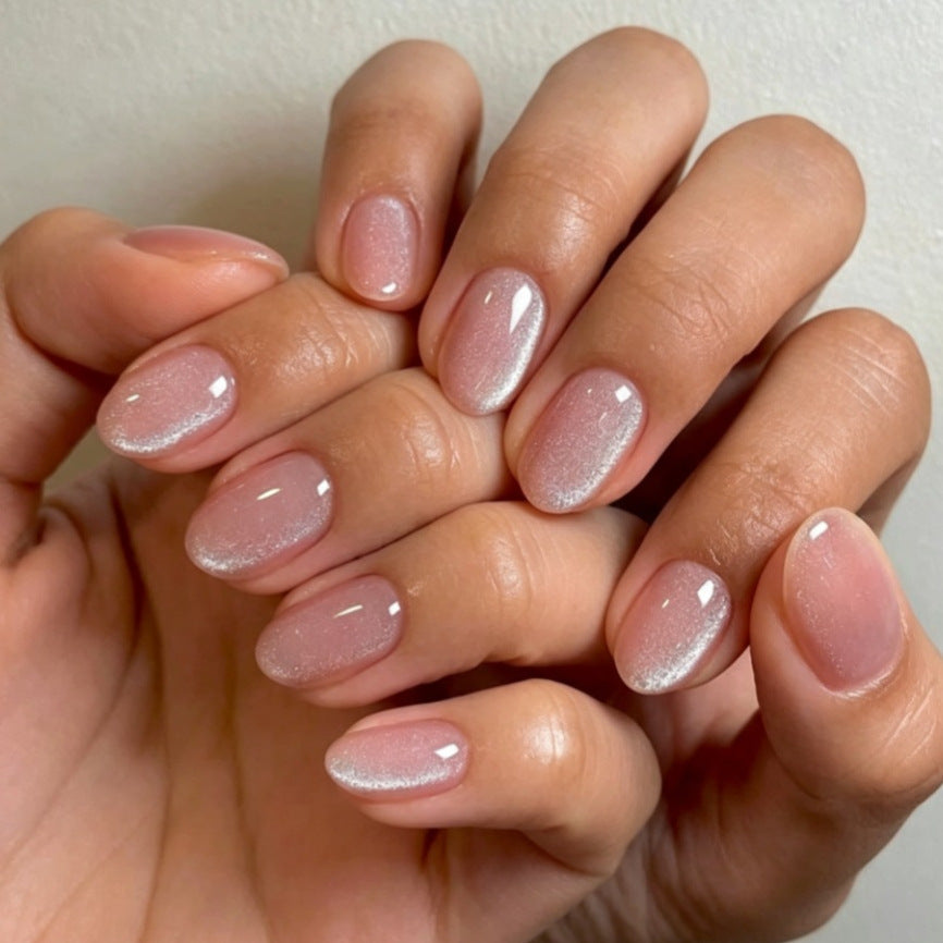Glamouröse Kunstnägel Im Eleganten Ombre-Look Brehn