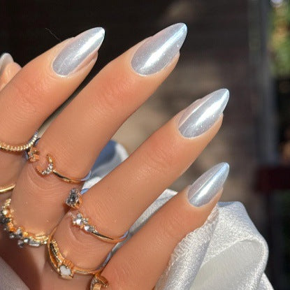 Glitzernde Stiletto Press-On Nägel Brehn