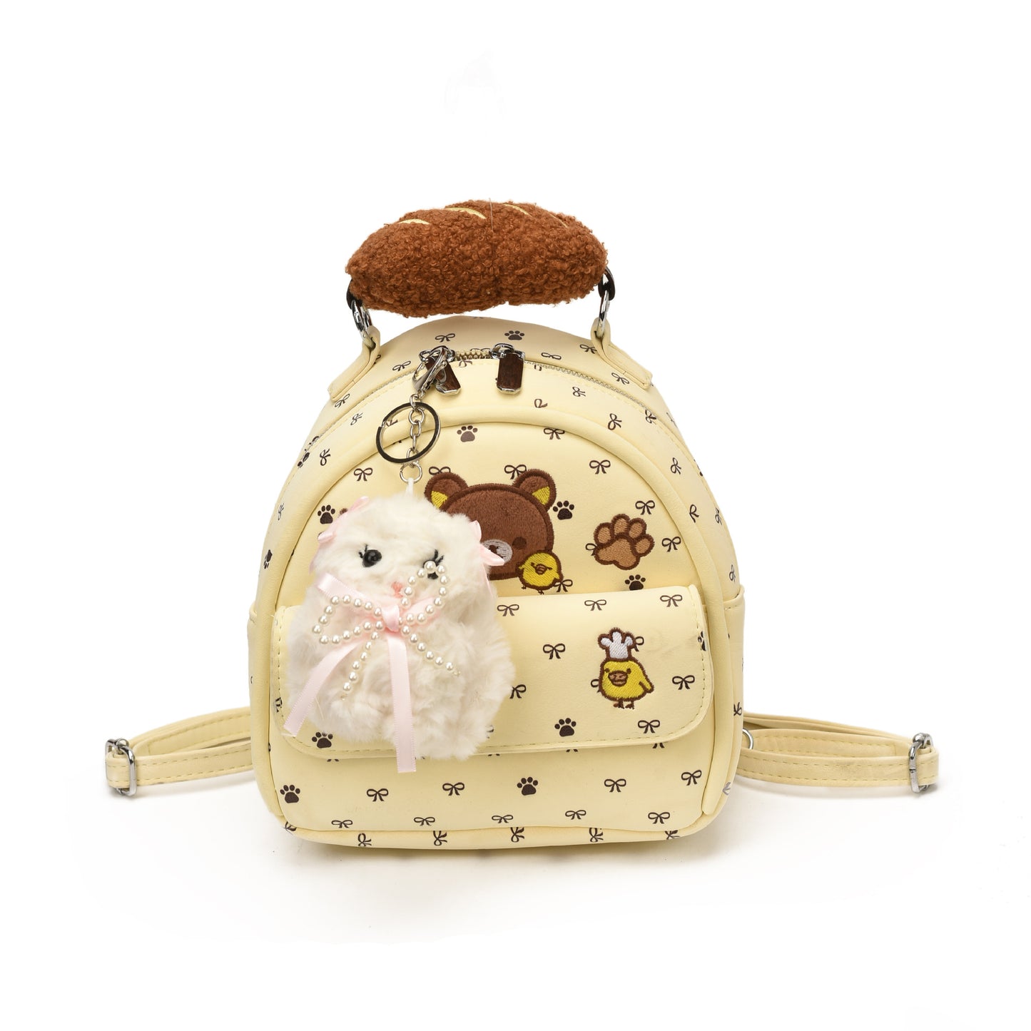 Niedlicher Rucksack mit Detailreicher Hasenohren-Applikation Brehn