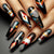 Kunstnägel mit kreativem Tribal-Design Brehn
