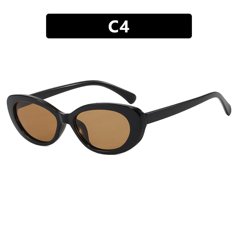 Damen modische Cat-Eye Sonnenbrille mit UV-Schutz und elegantem Rahmen Brehn