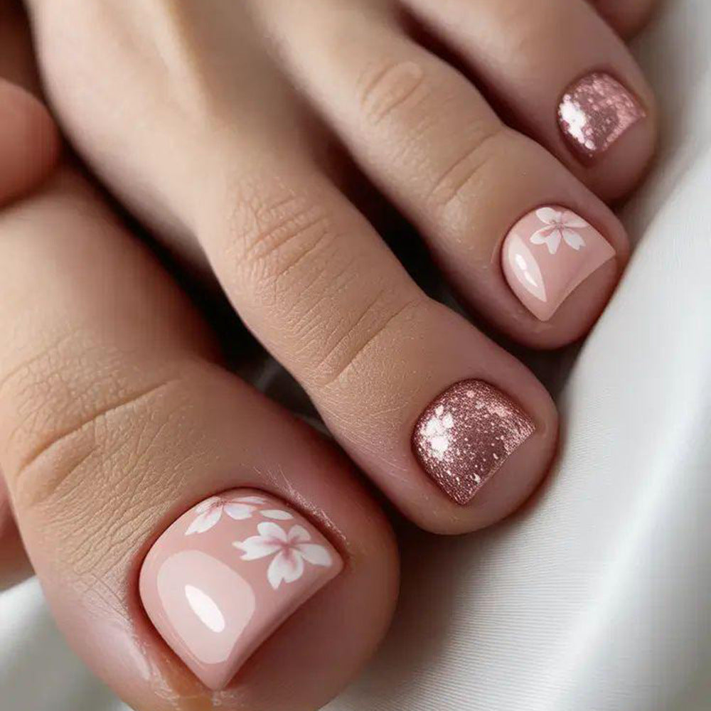 Elegante Fußnagelkunst Brehn