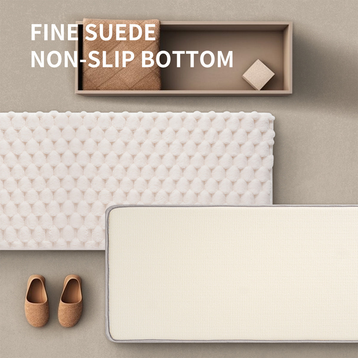 Wabenmuster Badmatte