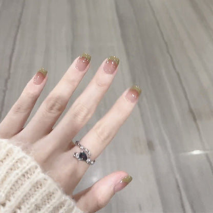 Elegante Gradient Nagelkunst