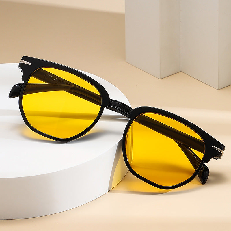 Damen modische Sonnenbrille mit auffälligem Rahmen und polarisierten Gläsern Brehn