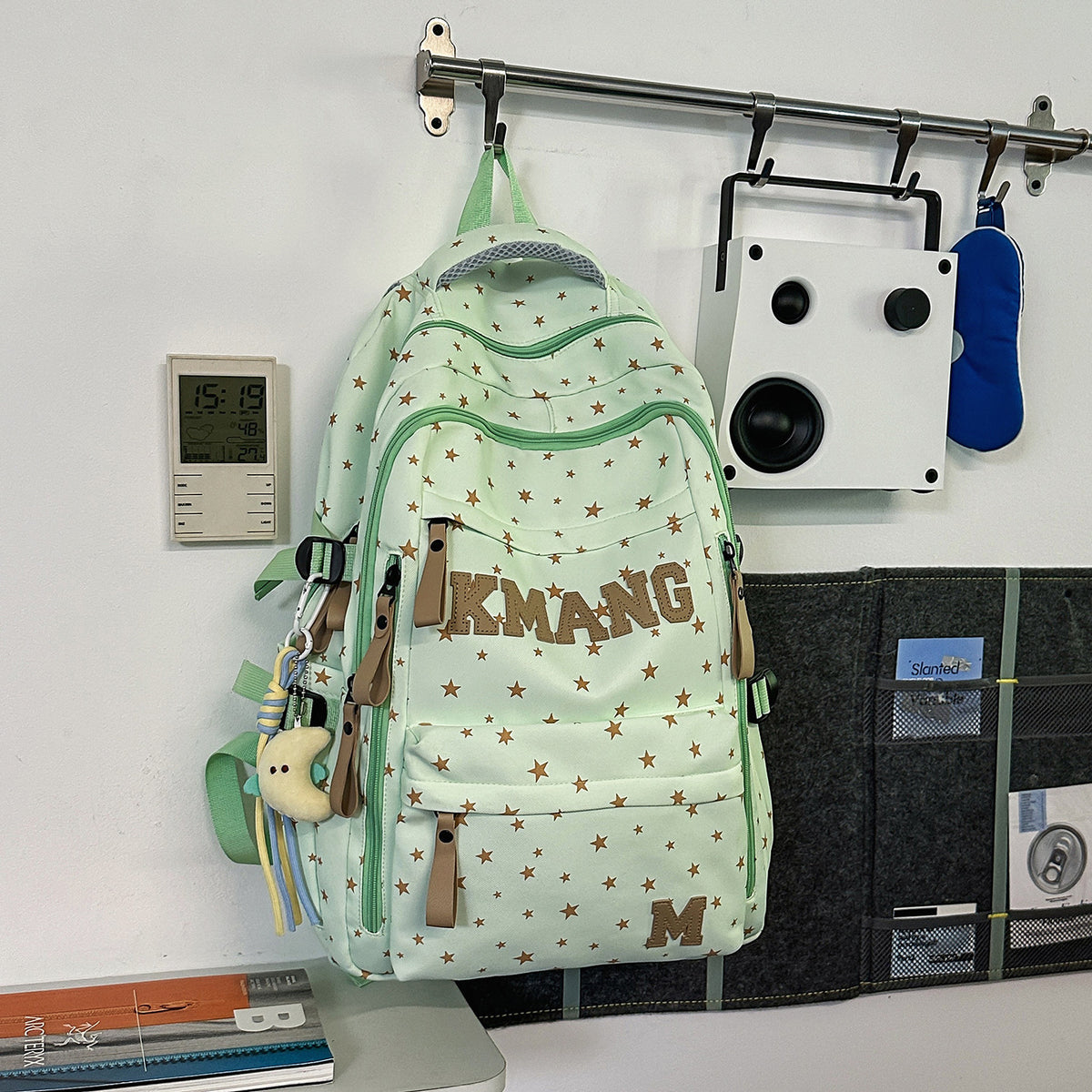 Trendiger Sternmuster-Rucksack Brehn