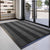 Dekorative Chevron-Muster Eingangsmatte Brehn