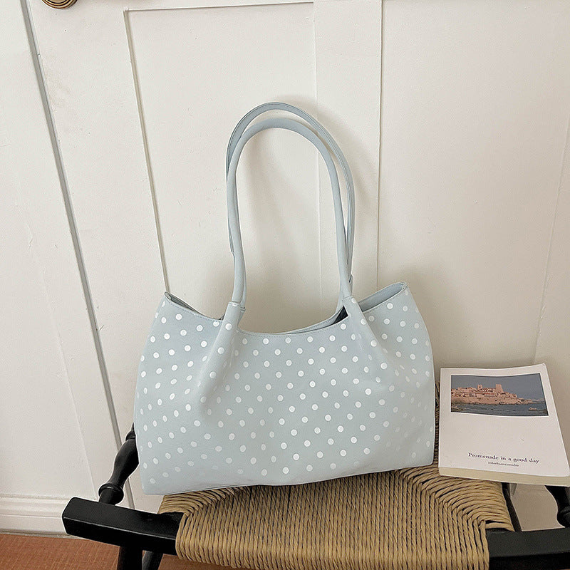 WoChic Polka Dot Schultertasche Brehn
