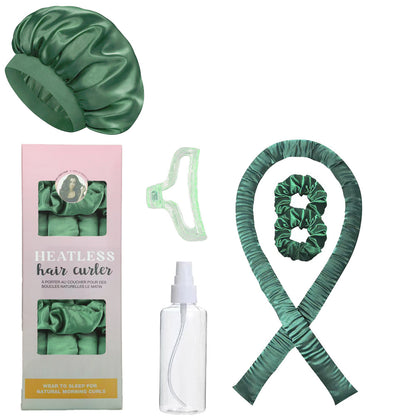 Hitzefreies Locken-Set mit Haarband und Zubehör