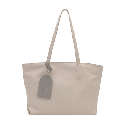 Elegante Faux-Leder Tote Bag