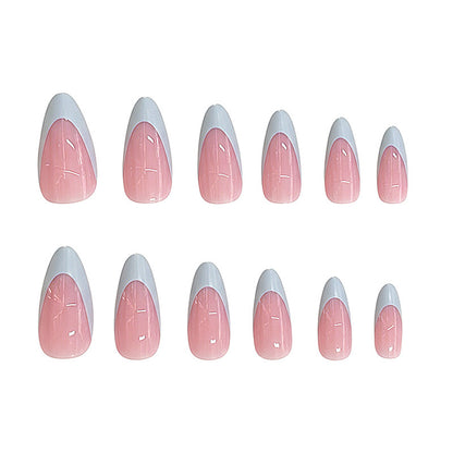 Elegante Stiletto Druck-Nagelspitzen Brehn