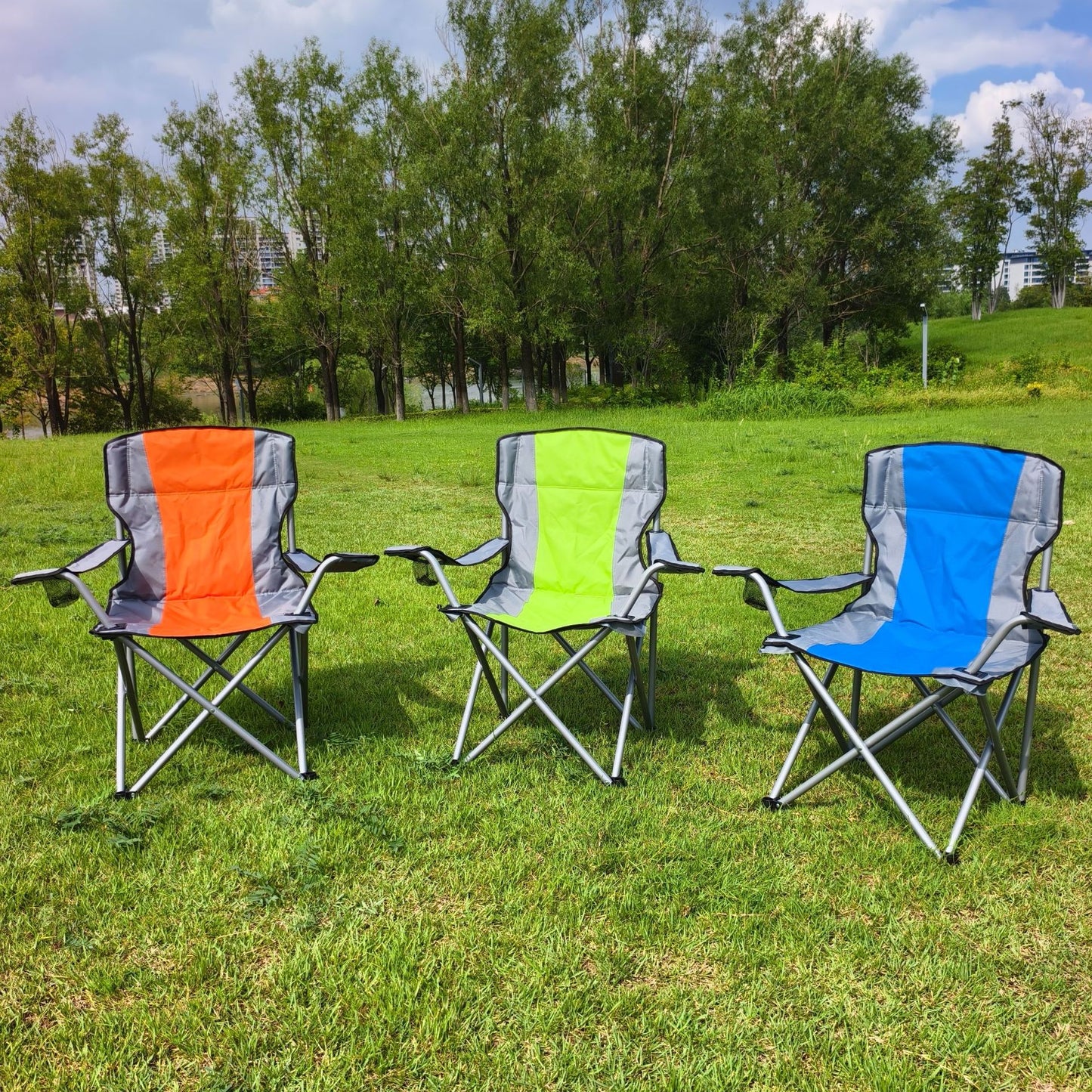 Damen Campingstuhl mit ergonomischer Rückenlehne Brehn