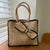 Handgefertigte Stricktasche mit Floralem Design Brehn