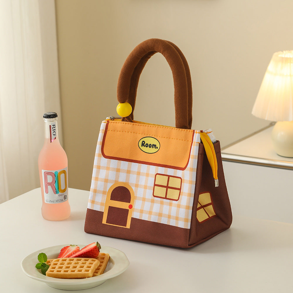 Niedliche hausförmige Lunch Tasche Brehn