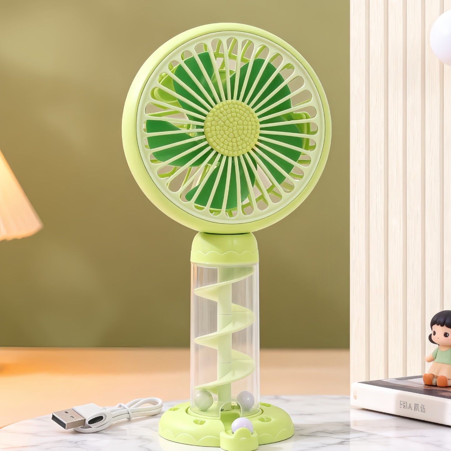 Damen Tragbarer Sprühventilator mit variablem Windmodus Brehn