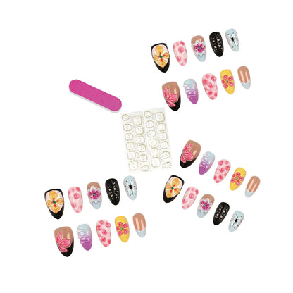 Dekorativer Nagelspitzen-Set