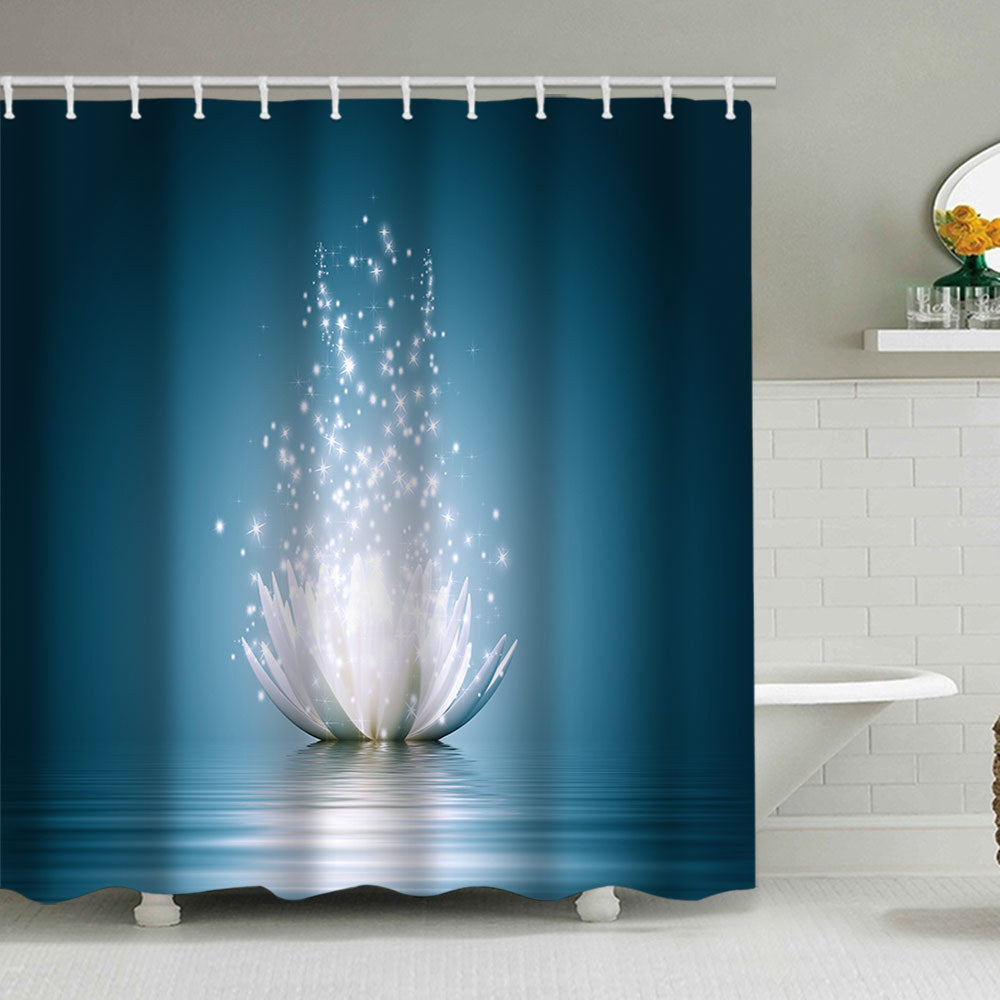 Tranquil Zen Natur Duschvorhang Brehn