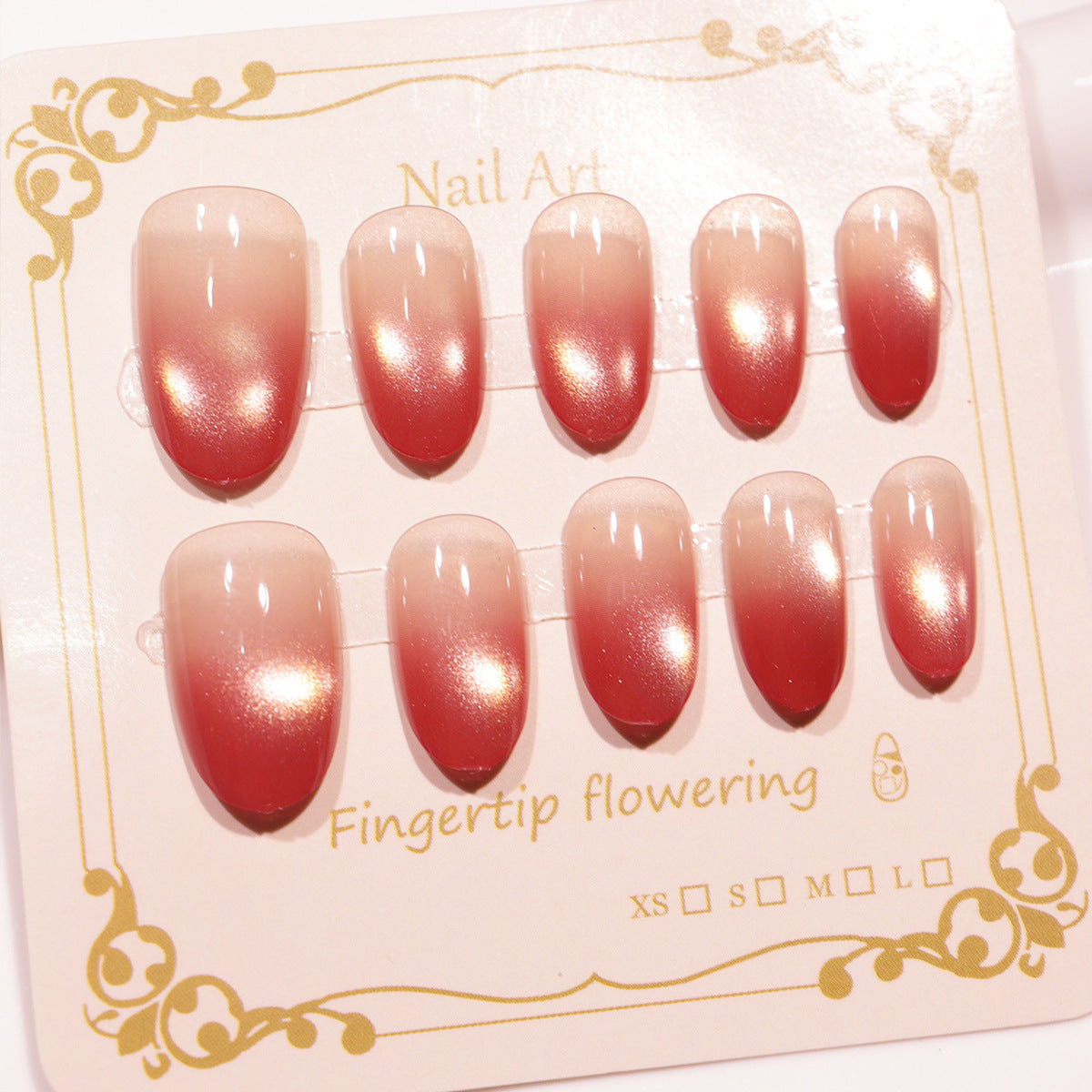 Ombre Gradient Press-On Nail Tips Brehn