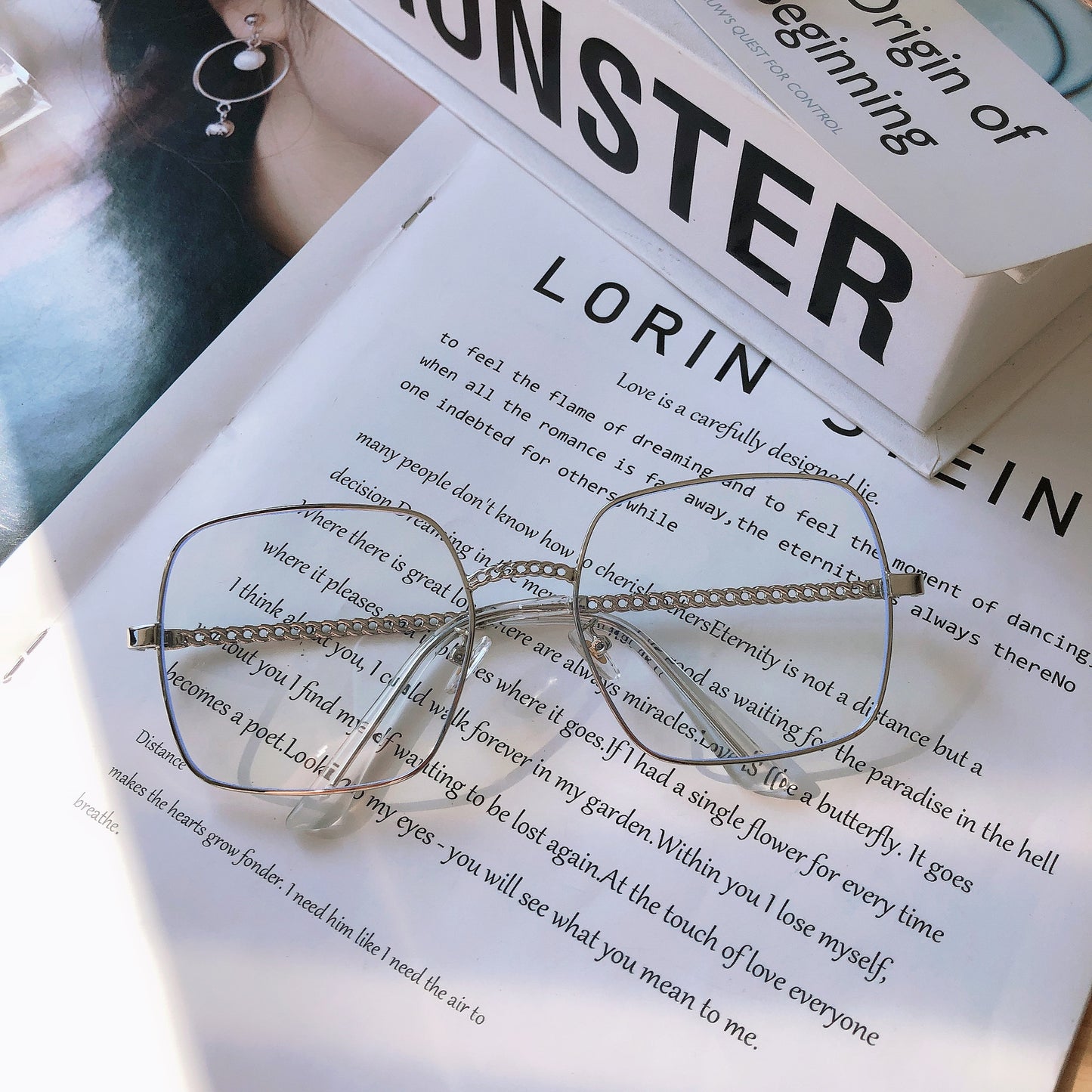Vintage Geometrische Augenbrille Brehn
