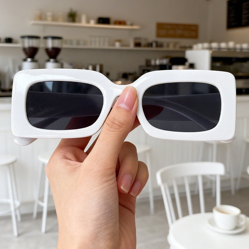 Bold Retro Quadrat Sonnenbrille Brehn