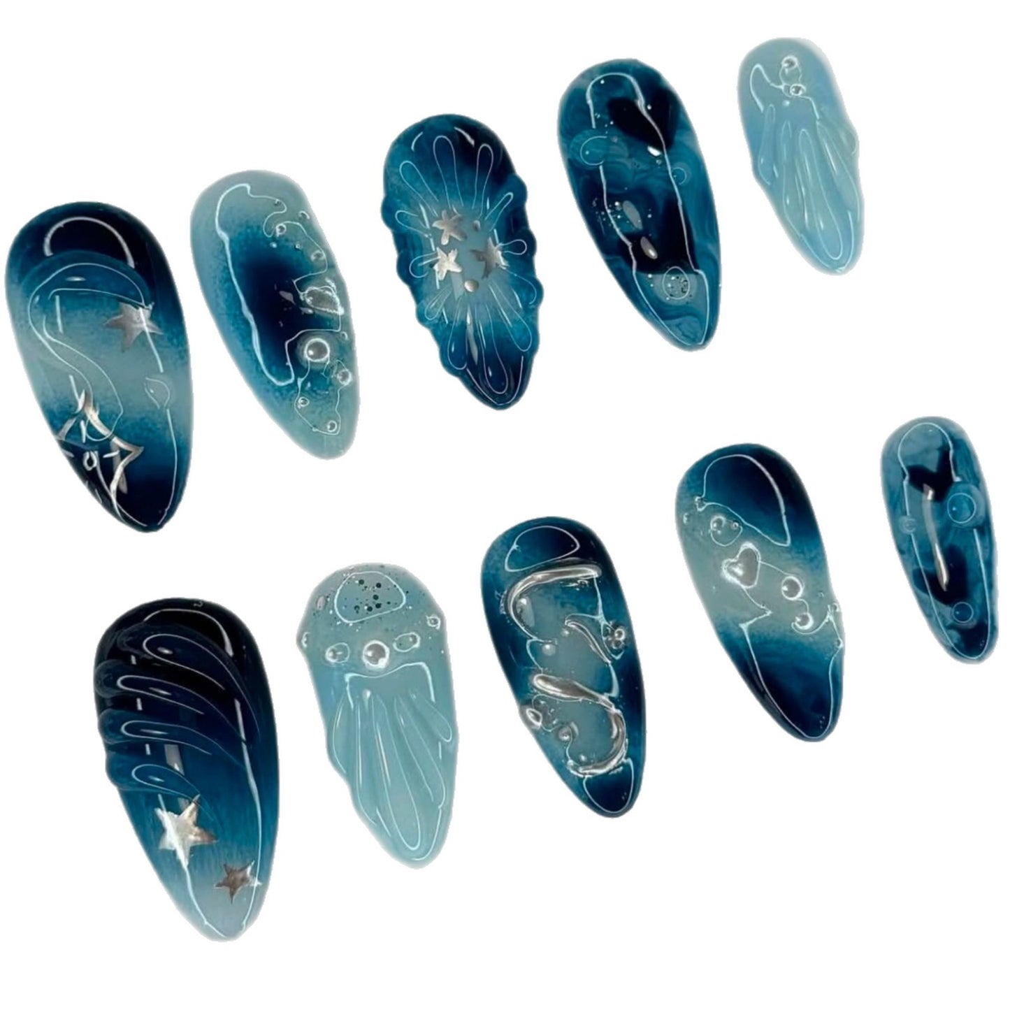 Thematic Artisan Press-On Nail Set Brehn