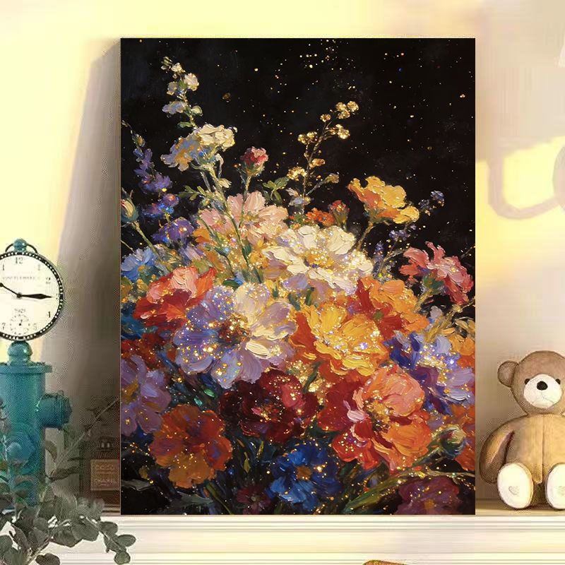 Floral-Themed Canvas Wandkunst Brehn