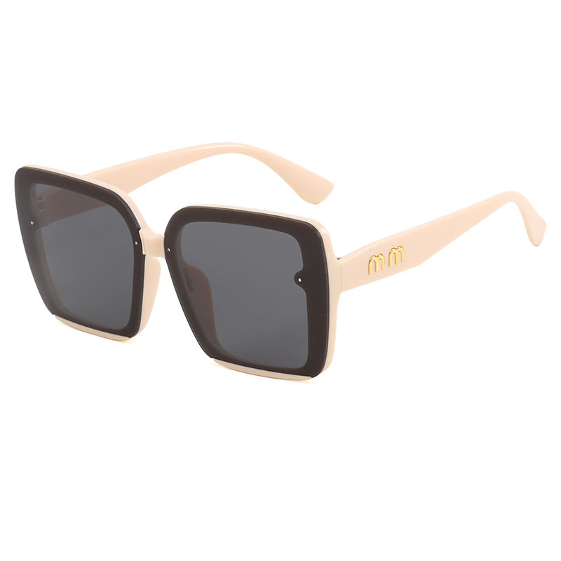 Damen modische quadratische Sonnenbrille mit gradienten Gläsern Brehn