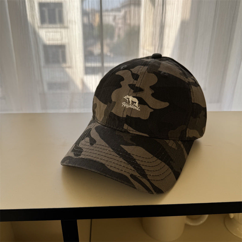 Herren Casual Camouflage Cap Brehn