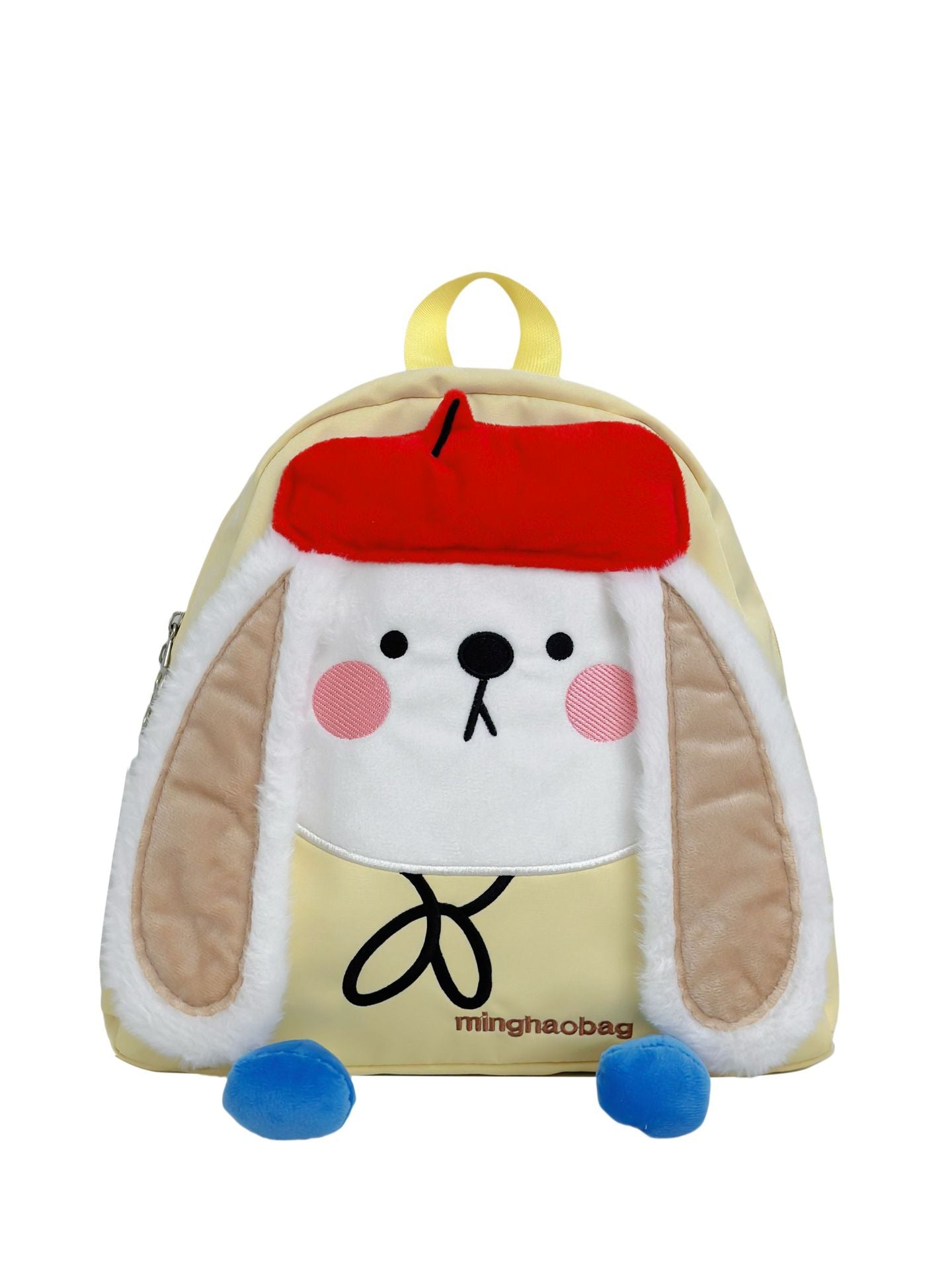 Plüsch-Häschen-Gesicht-Rucksack Brehn